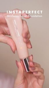 Instaperfect Skinfocus Cover Foundation 30ml Makeup Wardah Alas Bedak Cair Tahan Lama BPOM