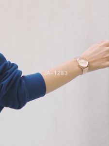 Julius นาฬิกาข้อมือผู้หญิง JA-1283 หน้าปัดกลม สายสแตนเลสสตีล แบรนด์เกาหลี แฟชั่นฮิตของแท้ ✨สินค้าประกันศูนย์ไทย ✨