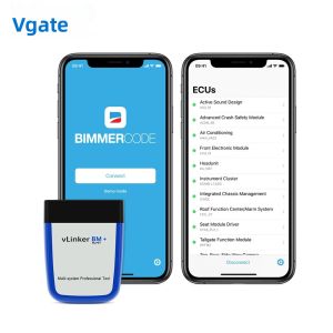 Vgate vLinker BM+ ELM327 OBD2 Bluetooth 4.0 Công Cụ Đọc Mã Tự Động Công Cụ Chẩn Đoán Cho Máy Quét Ô Tô BMW BimmerCode