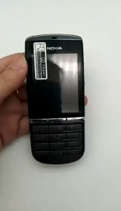 For Nokia Asha 300 Original Unlocked 2.4 3G Bluetooth FM Basic Keypad Mobile Phone