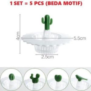 5pcs Saringan Wastafel Filter Penyaring Saluran Air Bulat 3LK466