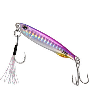 JIGGING PRO | Mồi Câu Jigging PRO Drag Metal Cast Jig 20g 40g Phát Sáng Câu Xa Bờ Câu Cá Biển Câu Cá Mú.