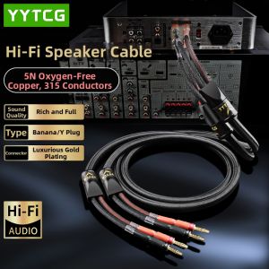 YYTCG | HiFi Professional Audio Cable Speaker Wire