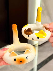 MEIWEISI | Emotional Stability Lucky Cat Decorative Phone Stand