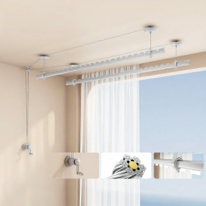 Hand Crank Adjustable Drying Rack