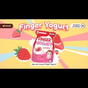 Ivenet Finger Yogurt - Snack Jajanan Cemilan Permen Bayi dan Anak