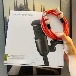 (BH 2 năm tặng dây 2 mét) Bản 2026 Mic Livestream Thu Âm AT2020 chuyên nghiệp - Audio Technica AT 2020 Micro condenser 48V