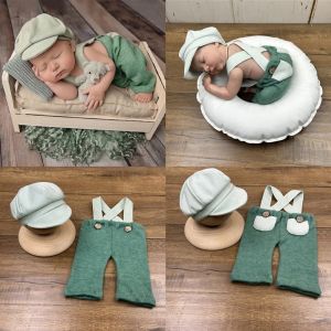 Original Newborn Photography Props Baby Costumes Hats Overalls Baby Photo Accessories Christmas Baby Clothing Photo Outfit