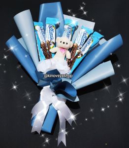 Bucket Dilan Chocolate Crunchy Caramel/Hadiah Ultah Pacar/Kado Wisuda/Bucket Anniversary