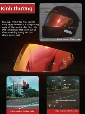 LS2 | Mũ Bảo Hiểm Có Kính Nhìn Đêm Và Ban Ngày
