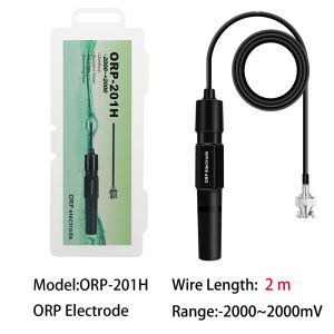 Replacement Electrode Probe 0-14pH Electrode BNC Connector PH Sensor 2000mV ORP Replacement Probe for Laboratory Aquarium Pool