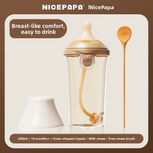 Nice Papa | Anti-Colic Flip Top Sippy Bottle PPSU