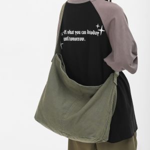 Fashionable Canvas Tote Bag Womens Summer 2024 Casual Shopping Bag Large Capacity Shopping Bag Foldable Single Shoulder Bag