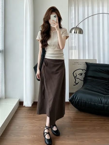 NIUVIES | Đầm Dài Không Đều Mùa Hè Thời Trang
