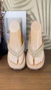 Korean New design Semi High heels sandals for women 2801-A