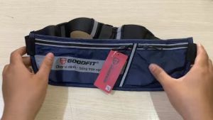 Túi đeo bụng hông chống nước phản quang đựng bình nước GoodFit GF122RB - Không kèm bình