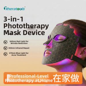 Theratools | Red and Blue LED Light Face Mask