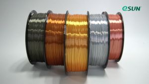 Nhựa in 3d eSun ePLA-Silk Metal màu kim loại Cao Cấp không tạp chất 1kg/Cuộn