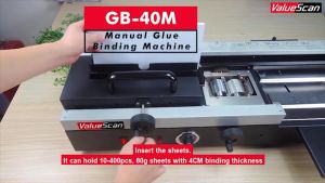 Glue Binding Machine GB-40M