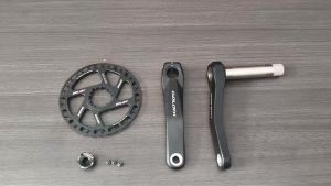 GOLDIX | Bộ Tay Quay Xe Đạp Trẻ Em GOLDIX 110mm-160mm Hợp Kim Nhôm Rèn Được Gia Công CNC Với Bộ Phận Bảo Vệ Xích Cho Xe Đạp Trẻ Em
