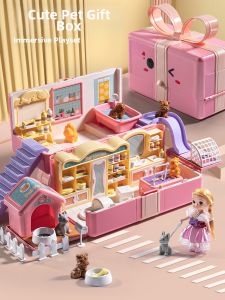 XIDIQI | Princess Large Castle Dollhouse Toy for 3-8 Girls