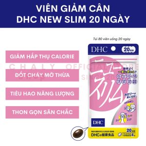 Viên uống giảm cân DHC New Slim 80 viên Nhật Bản