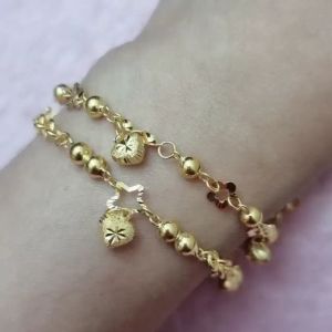 JIN JING RANTAI TANGAN BUDAK EMAS 916 4.56g/4.68g