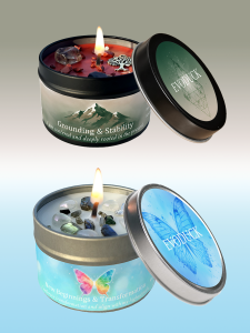 เทียนหอม EVDUCK 3 ออนซ์ กลิ่นเวทิเวอร์และซีดาร์วูด พร้อมคริสตัล เหมาะสำหรับเป็นของขวัญในวันคริสต์มาส ฮาโลวีน สำหรับเพื่อนผู้หญิง