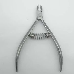 1Pcs Stainless Steel Cuticle Nipper with Spring – Professional Cuticle Trimmer for Hangnail Removal Dead Skin Cutter Nail Care