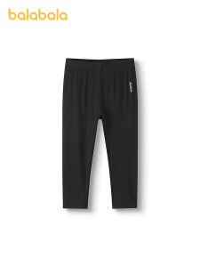 balabala Girl Leggings Children Pants 2025 Spring And Summer New Mid And Big Kids Five-Part Pants Dance And Casual