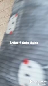 Selimut Bulu Halus Lembut Anak & Dewasa Ukuran 200x200cm & 180x200cm Kelinci Strawberry Cherry Bunga Unicorn Bear