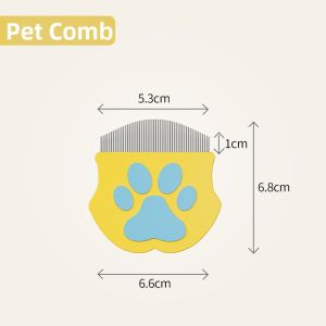 JKULNING | Pet De-shedding Grooming Comb for Dogs Cats