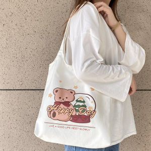 Large Capacity Canvas Tote Bag Womens Summer 2026 Single Shoulder Designer Handbag Trendy Feel Casual Zipper Closure Soft Handle