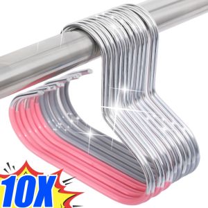 10ชิ้นห่วงสแตนเลสหมวกเบสบอลลิ้นเป็ดราวแขวนผ้าชั้นแขวนสายเอี๊ยมถุงเท้าผ้าพันคอตู้ตู้เสื้อผ้าอุปกรณ์ไม้แขวนเสื้อช่วยจัดระเบียบ