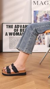 Roxanne Style korean Fashion Casual Sandals Diagonal buckle belt DS0110