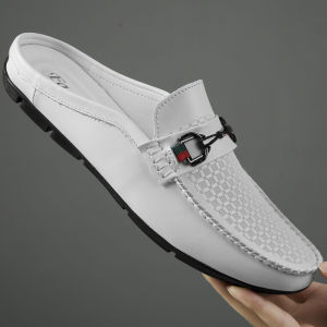NUDANLAI | Summer Breathable Soft Leather Slip-On Sandals