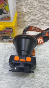 ไฟฉายคาดหัว ไฟ LED หลอดเลเซอร์ สำเเสงพุ่งไกล ไฟสถานะแบตเตอรี่ กันน้ำ รุ่น YG-5006 ใช้งานได้นานสูงสุด 9 ชั่วโมง กันน้ำ