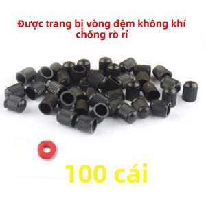 Bộ Nắp Van Đa Năng YONGRUN - Tùy Chọn 10/20/50/100 Chiếc Với Vòng Cao Su Hình Vòm Nắp Trang Trí Niêm Phong Van Lốp