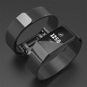 mijobs | Breathable Replaceable Bands Magnetic Milanese Stainless Steel Silicone