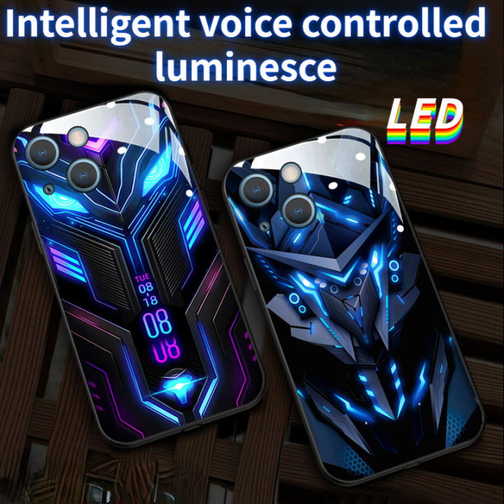 12 Pro Max Case Iphone 11 Case With Led Lights MG LED Glow Light