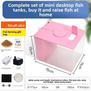 NAICHONG | Low Maintenance Saltwater Betta Fish Aquarium