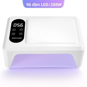 Đèn Sấy Móng Tay LED UV Chuyên Nghiệp 288W Với Cảm Biến Tự Động 96 Đèn LED Để Làm Móng Gel Sơn Móng Tay Dụng Cụ Làm Móng Tại Salon 28.5x19.5x10.2cm