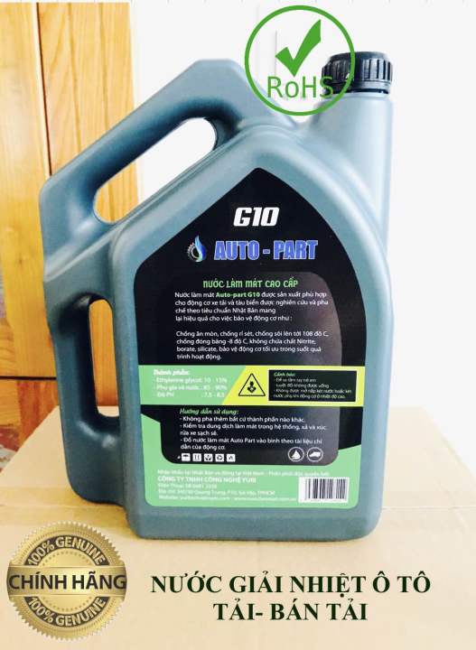 Nước giải nhiệt động cơ ô tô Tải-Tàu thuyền,bán tải,đầu kéo, Yuri Nhật ...
