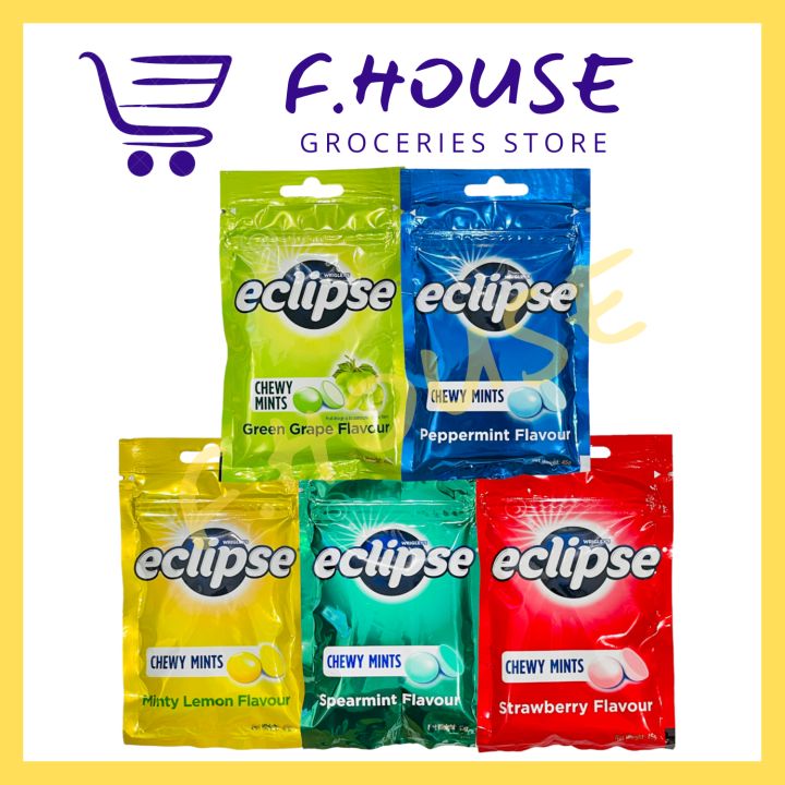 Wrigley Eclipse Chewy Mints Strawberry/ Peppermint / Minty Lemon