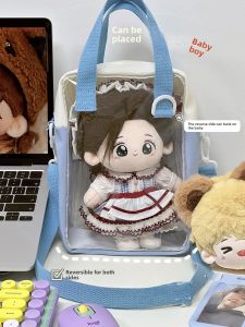 Japanese Style Ins Cute Satchel Crossbody Bag 20cm Cotton Doll Bag out Cartoon Backpack Student Casual Small Bags Female