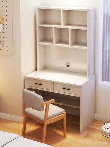 OYIla | Compact Desk Bookshelf Student Writing Studying Computer Desk