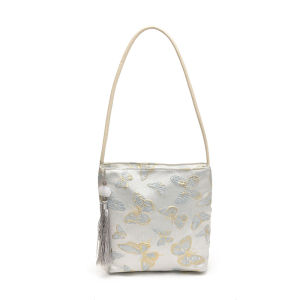 WUUJIA+ | Elegant Large Capacity Traditional Chinese Style Embroidered Shoulder Bag