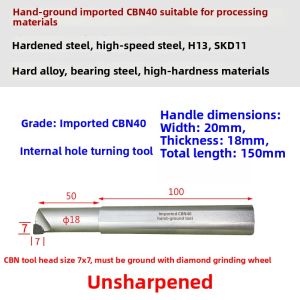 Ultra-hard Welded Turning Tool 20mm