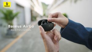 Baseus หูฟังไร้สาย Open-Ear รุ่น AirGo AS01 Open-Ear TWS Earbuds (Clip-On)