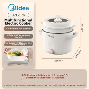 Midea | Multi-function Electric Hot Pot Small